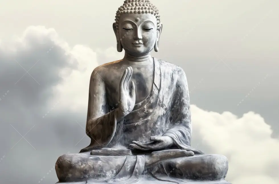 Wechselmotiv Acrylglas Canvalight® DIA | Buddha - Ruhe des Seins | Quadrat - Image 5